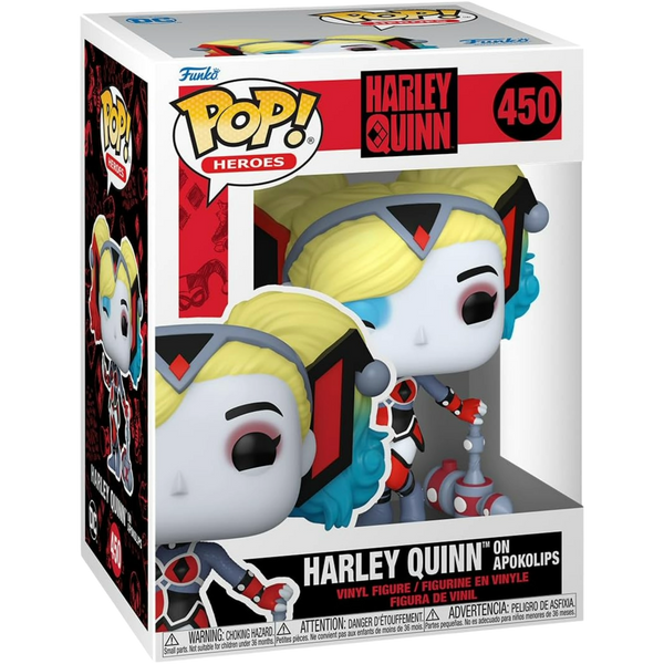 Funko Pop! Heroes: Harley Quinn 30th - Harley Quinn On Apokolips #450