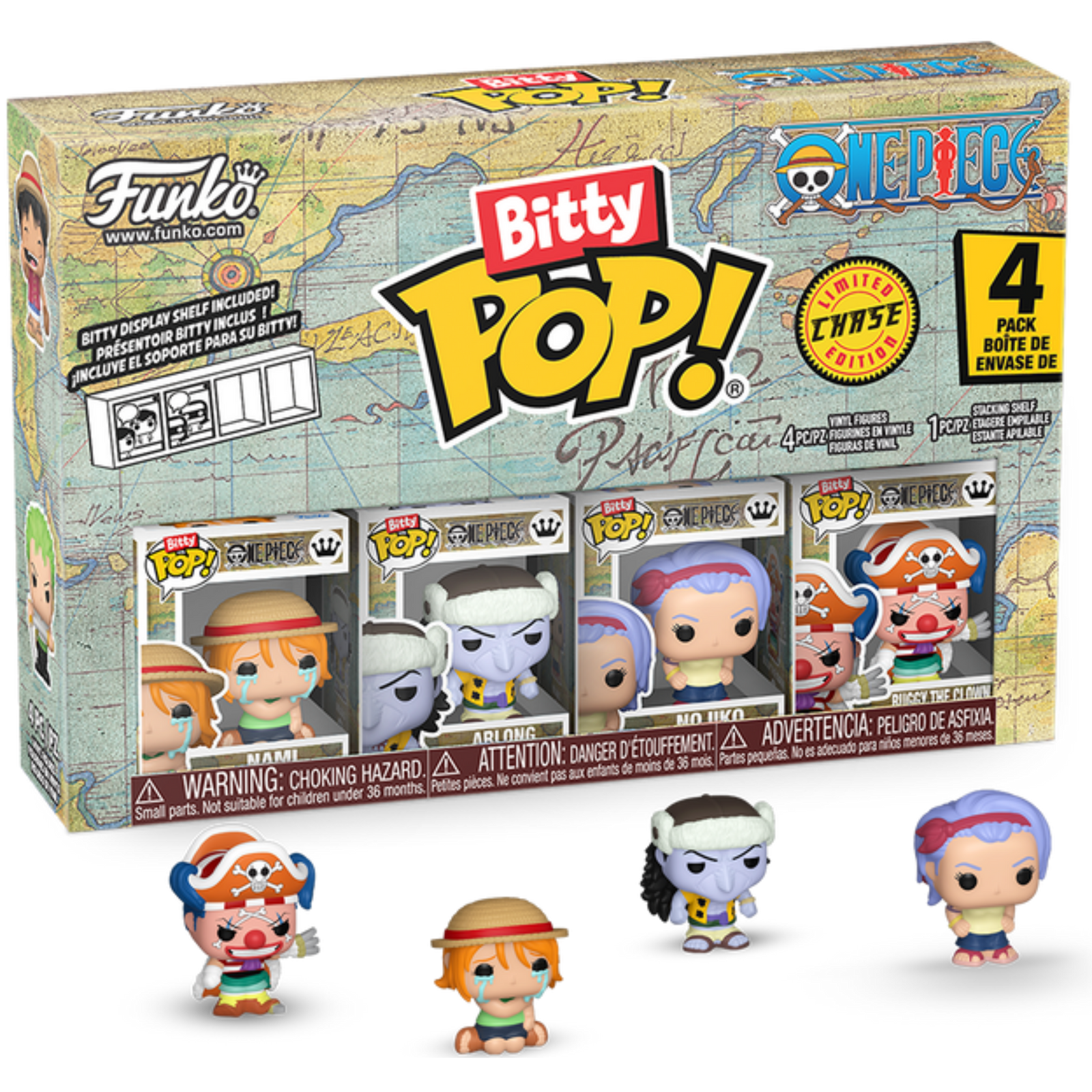Funko Bitty Pop!: One Piece 4-Pack Series