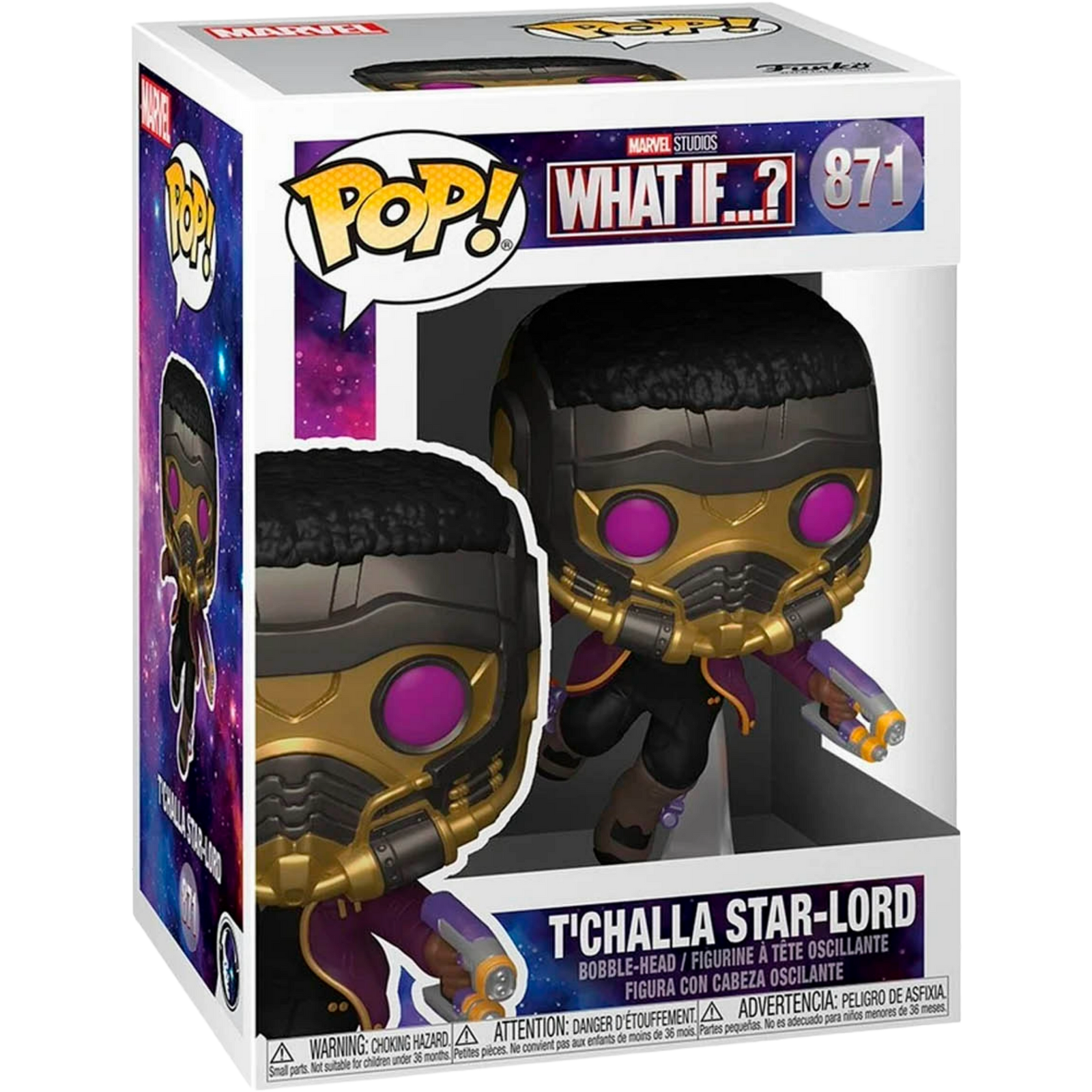 Funko Pop! TV: What If…? - T’challa Star-Lord #871