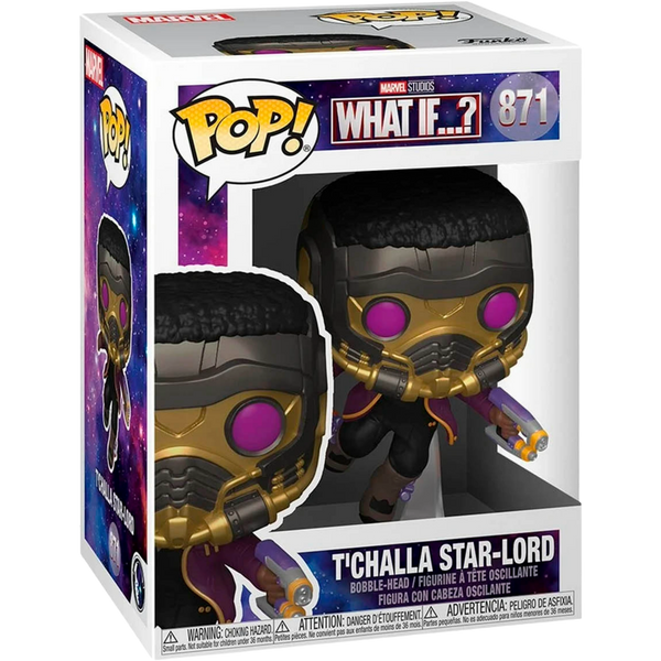 Funko Pop! TV: What If…? - T’challa Star-Lord #871