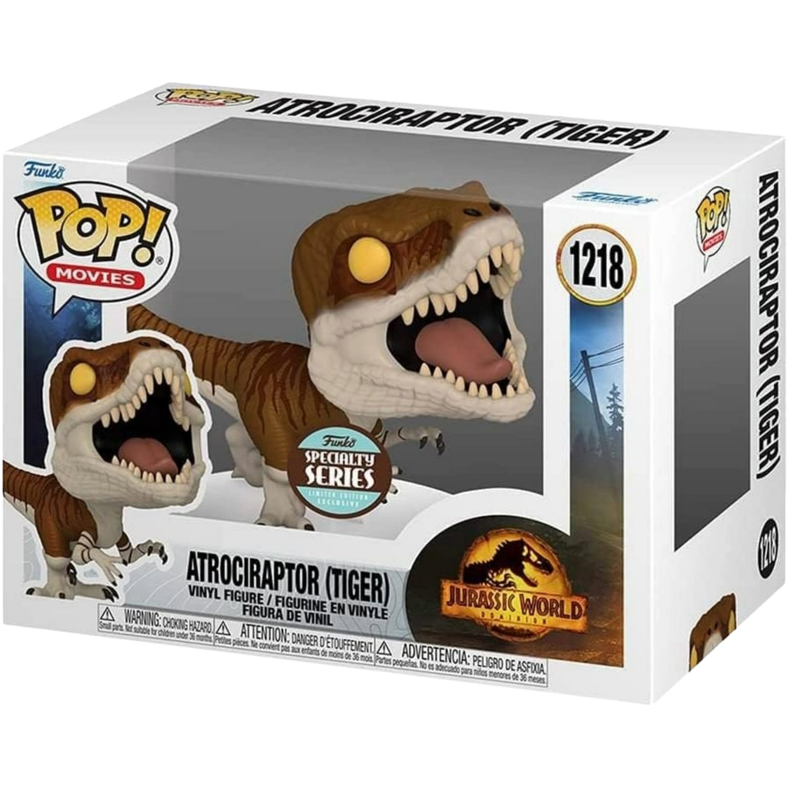 Funko Pop! Movies: Jurassic World Dominion - Atrociraptor (Tiger) #1218