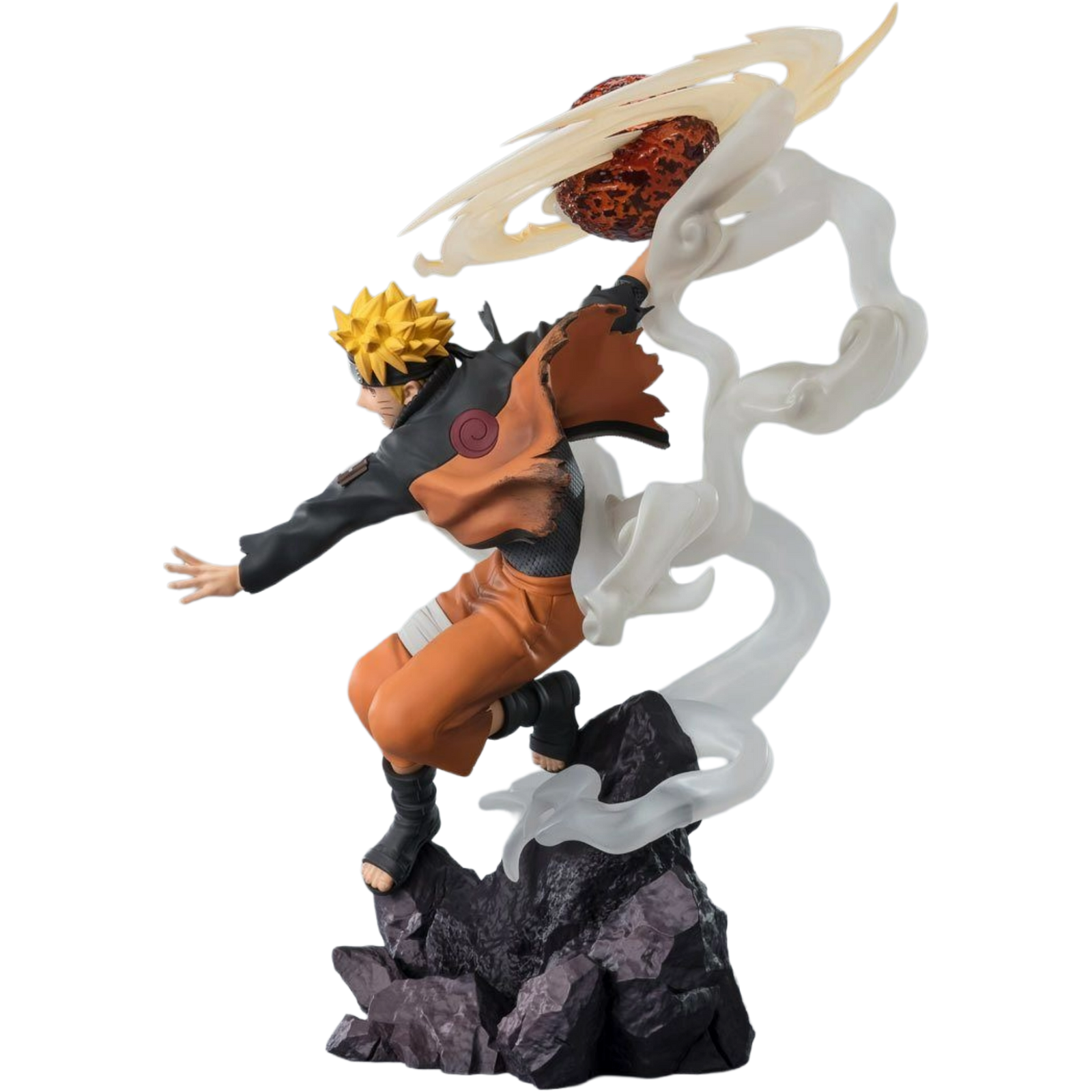 BANDAI / Tamashii Nations Figuarts Zero: Naruto Shippuden - Naruto Uzumaki (Lava Release Rasenshuriken)