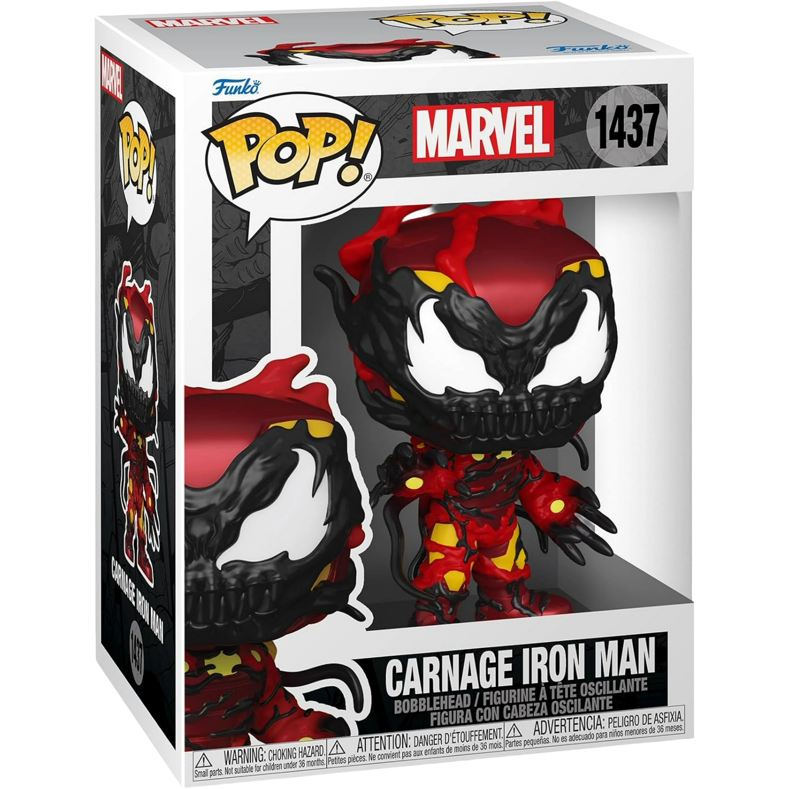 Funko Pop! Heroes: Marvel - Carnage Iron Man #1437