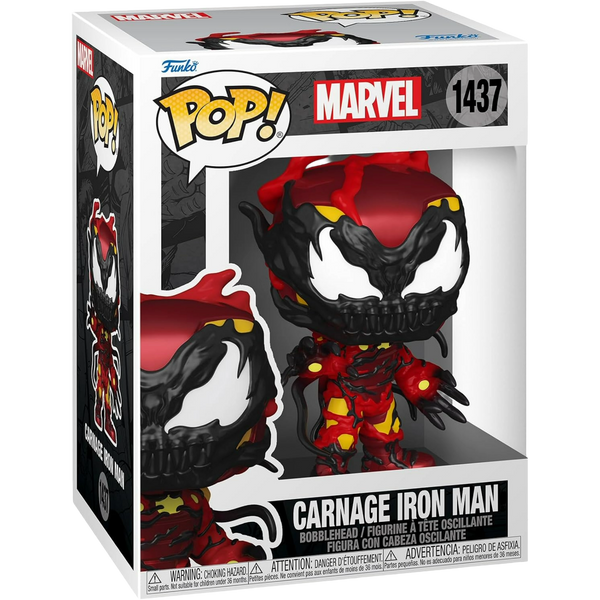 Funko Pop! Heroes: Marvel - Carnage Iron Man #1437