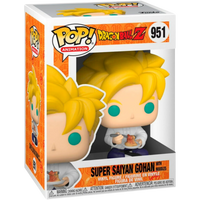 Funko Pop! Animation: Dragon Ball Z - Super Saiyan Gohan With Noodles #951