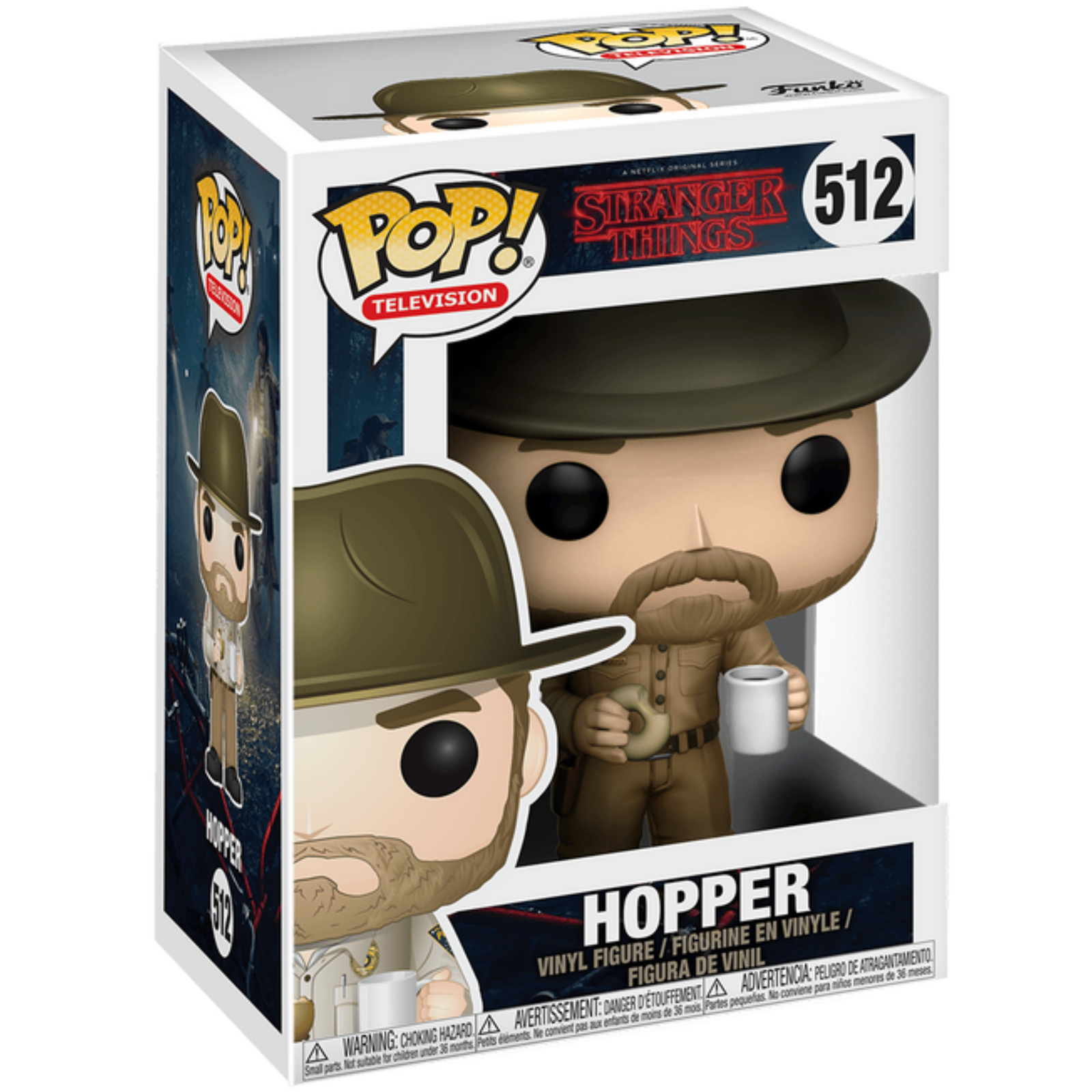 Funko Pop! TV: Stranger Things - Hopper #512