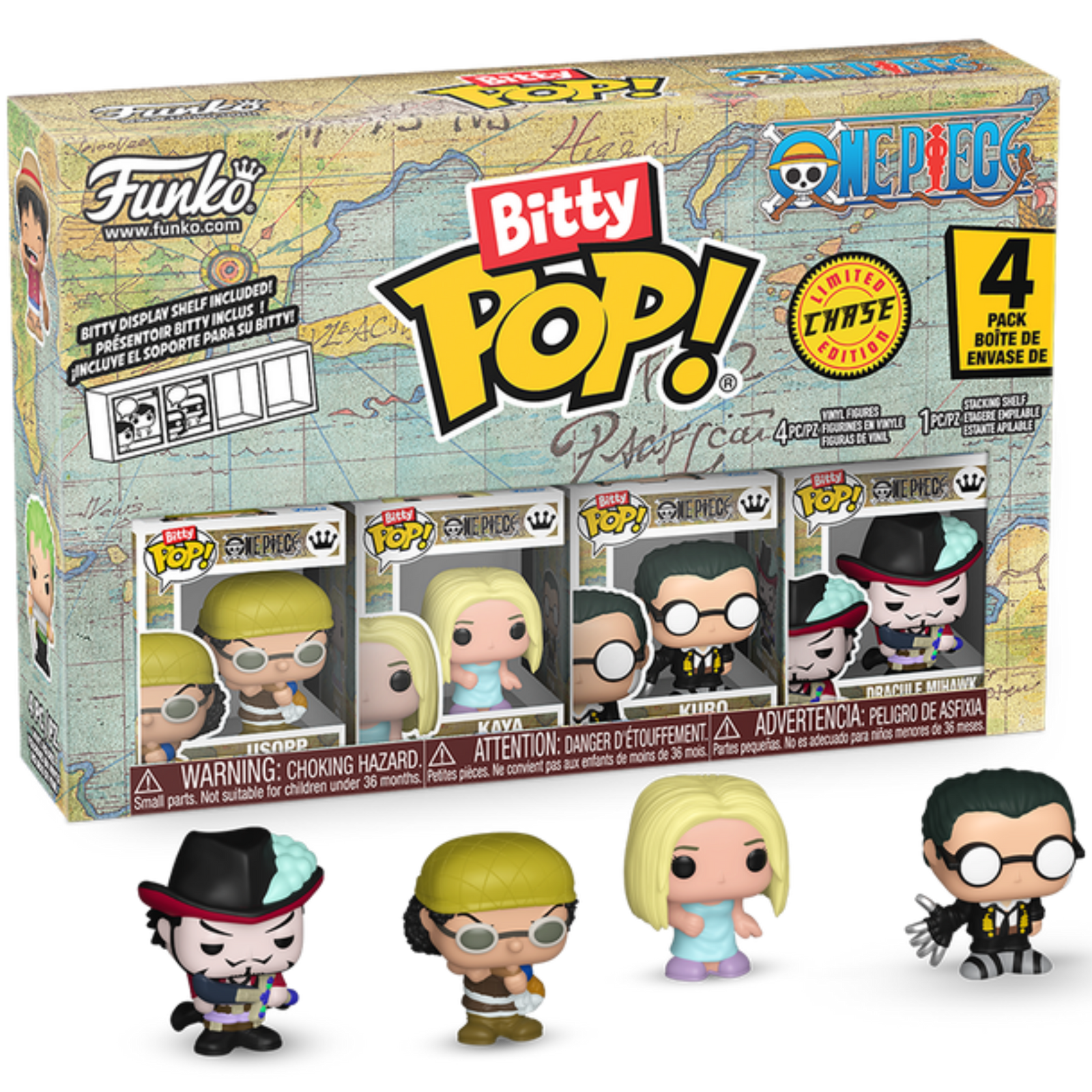 Funko Bitty Pop!: One Piece 4-Pack Series