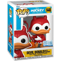 Funko Pop! Disney: Mickey And Friends - Devil Donald With Pumpkin #1446