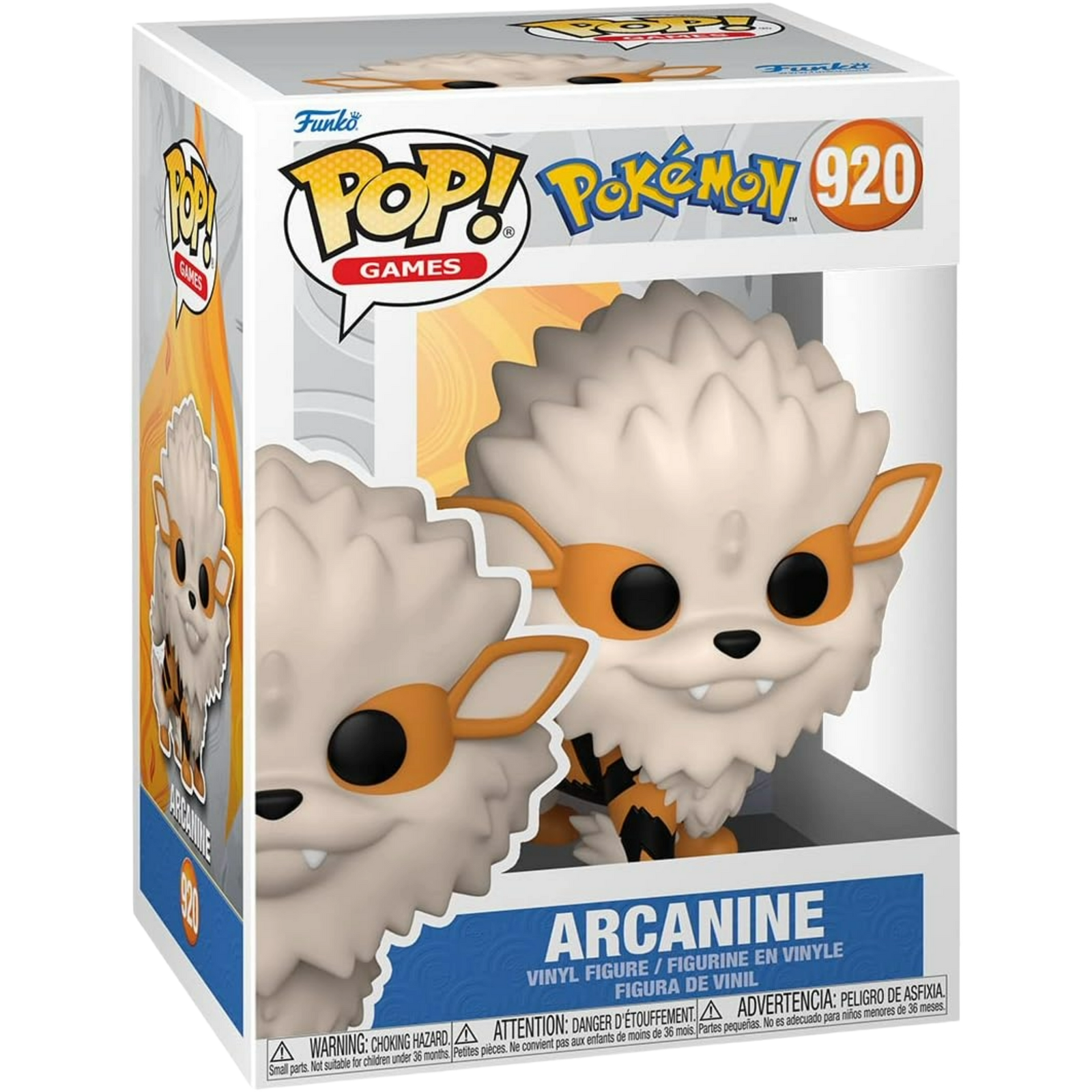 Funko Pop! Games: Pokémon - Arcanine #920