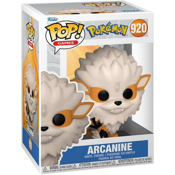 Funko Pop! Games: Pokémon - Arcanine #920