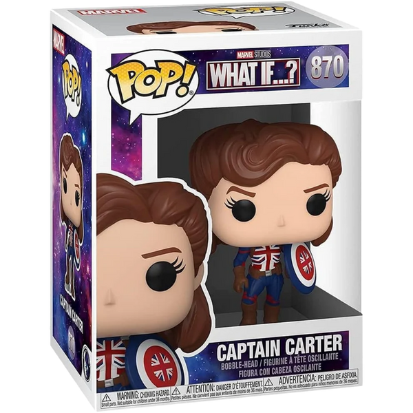 Funko Pop! TV: What If…? - Captain Carter #870