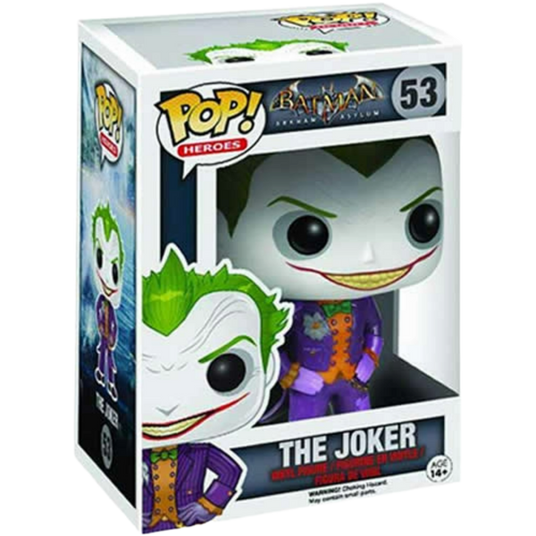 Funko Pop! Heroes: Batman Arkham Asylum - The Joker #53