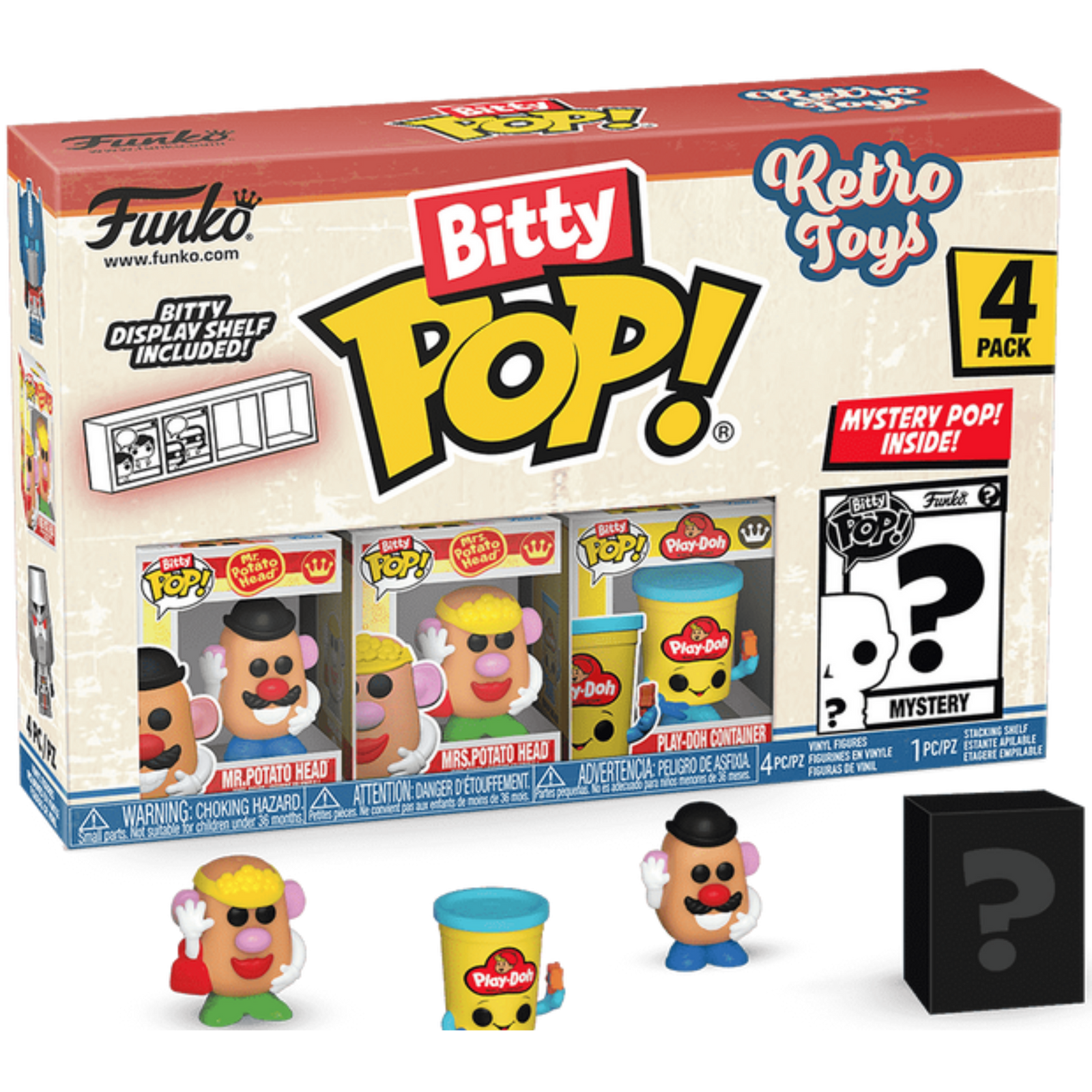 Funko Bitty Pop!: Retro Toys 4-Pack Series