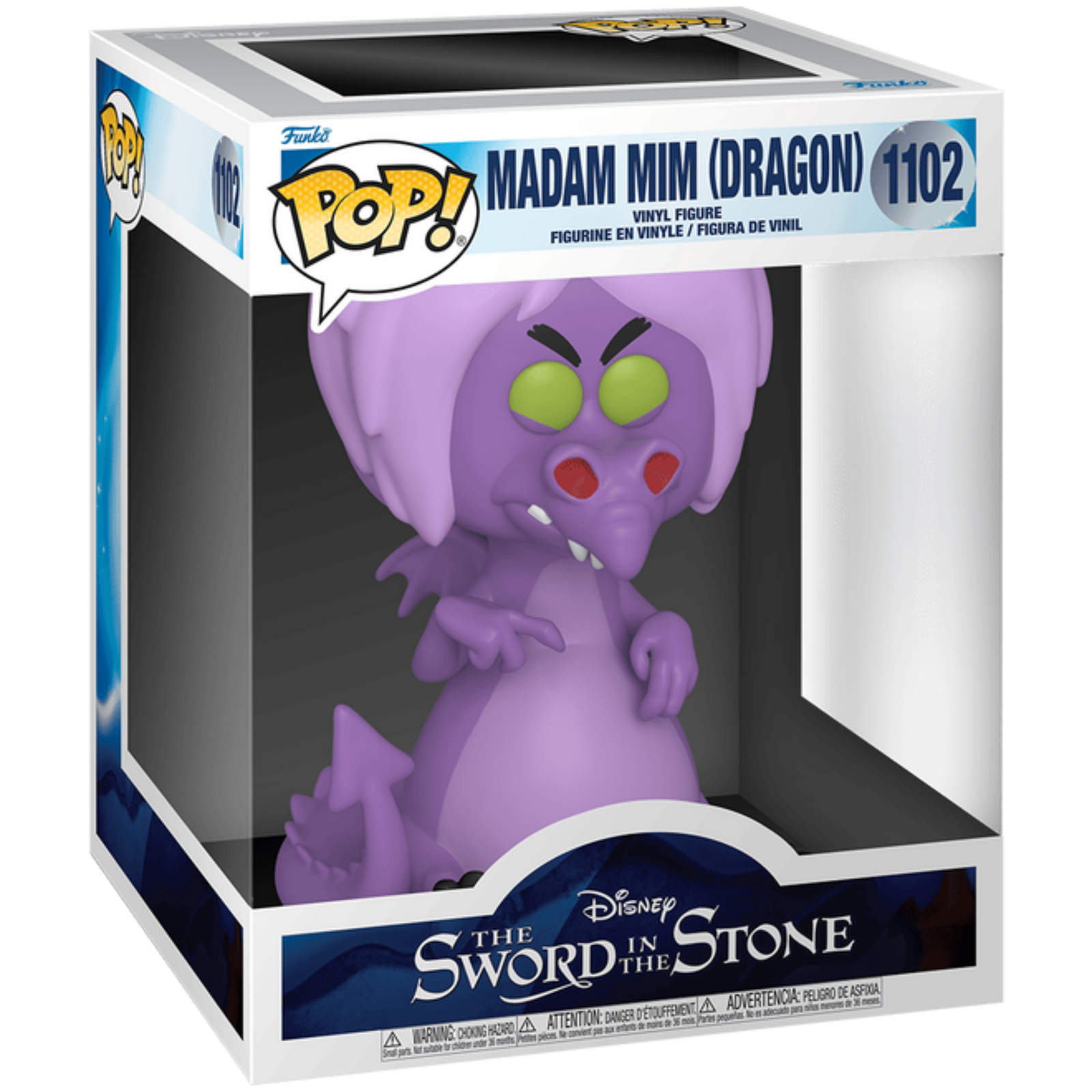 Funko Pop! Super: The Sword In The Stone - Madam Mim (Dragon) #1102