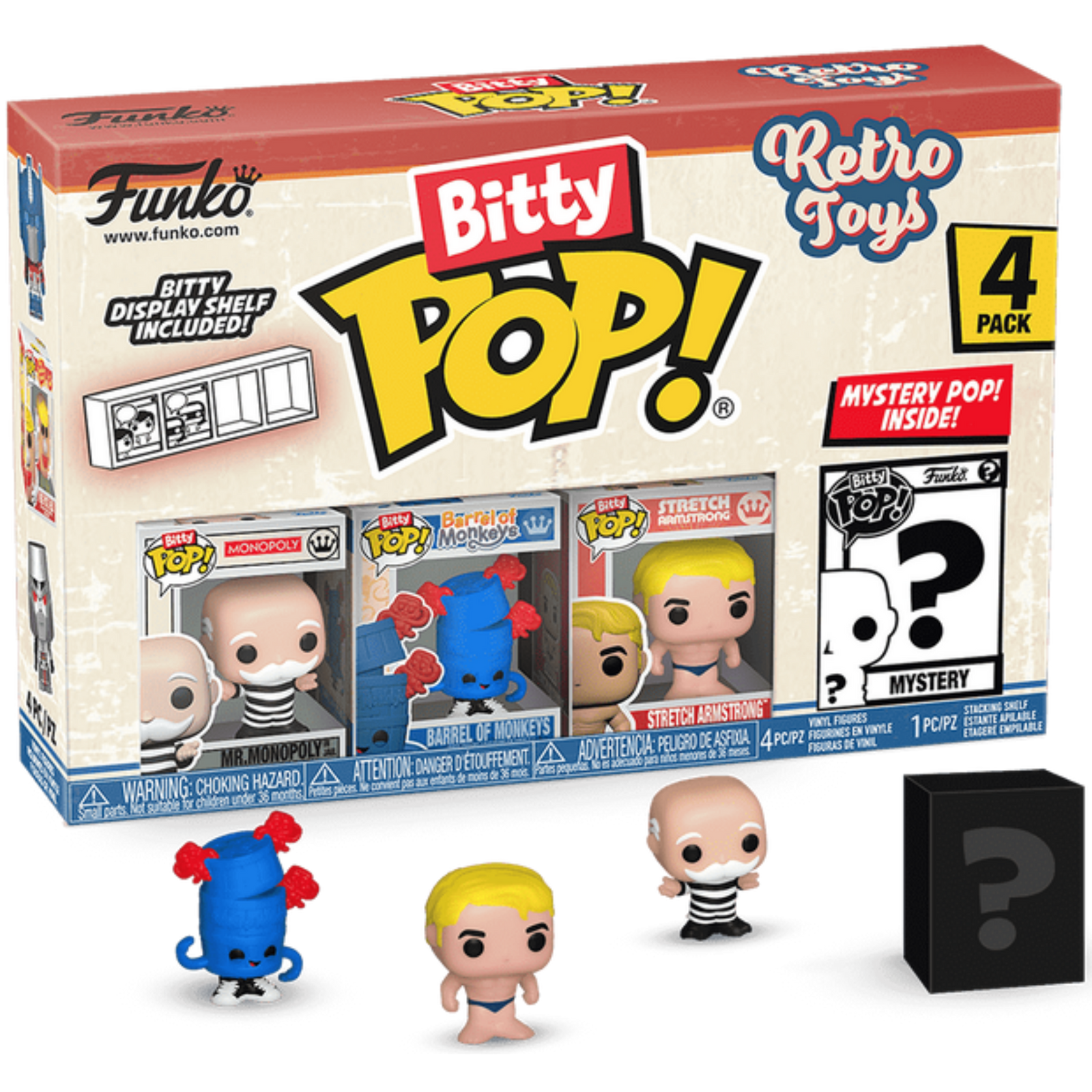 Funko Bitty Pop!: Retro Toys 4-Pack Series