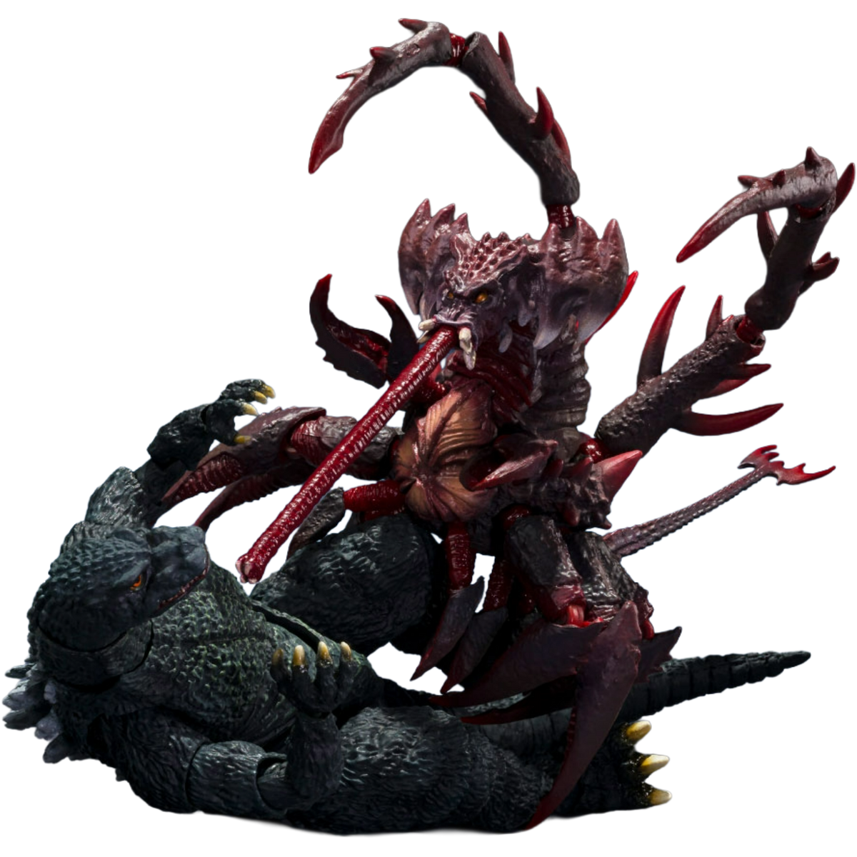 BANDAI / Tamashii Nations S.H. MonsterArts: Godzilla Vs. Destoroyah - Godzilla Jr. & Destoroyah (Evolution Set)