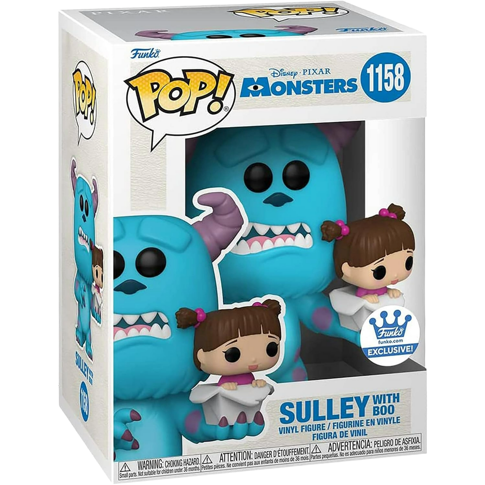 Funko Pop! Movies: Monsters Inc. - Sulley With Boo #1158