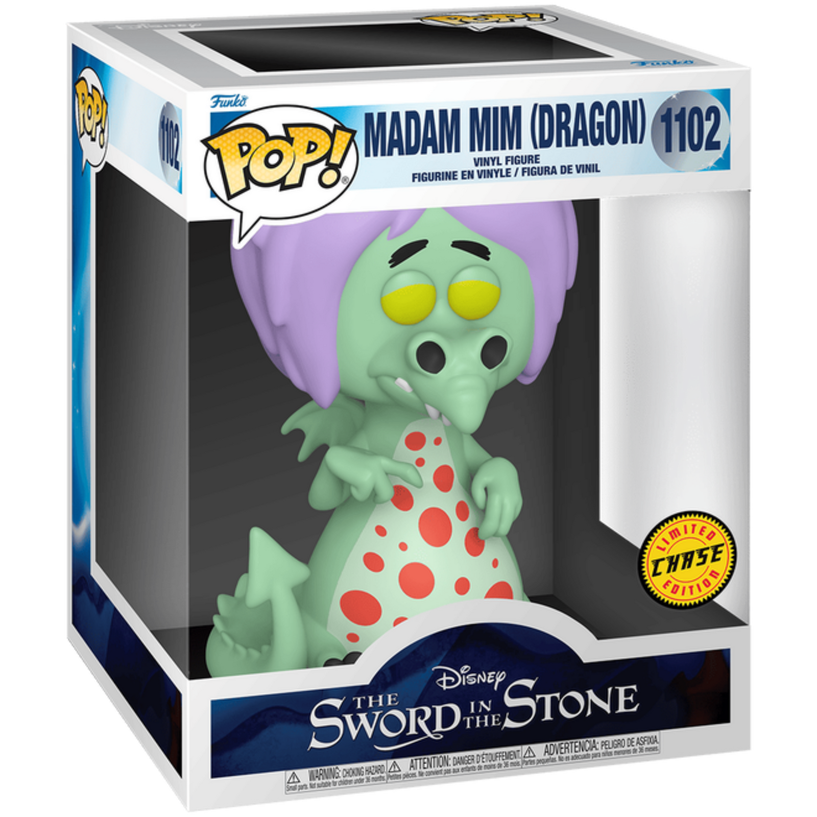 Funko Pop! Super: The Sword In The Stone - Madam Mim (Dragon) #1102