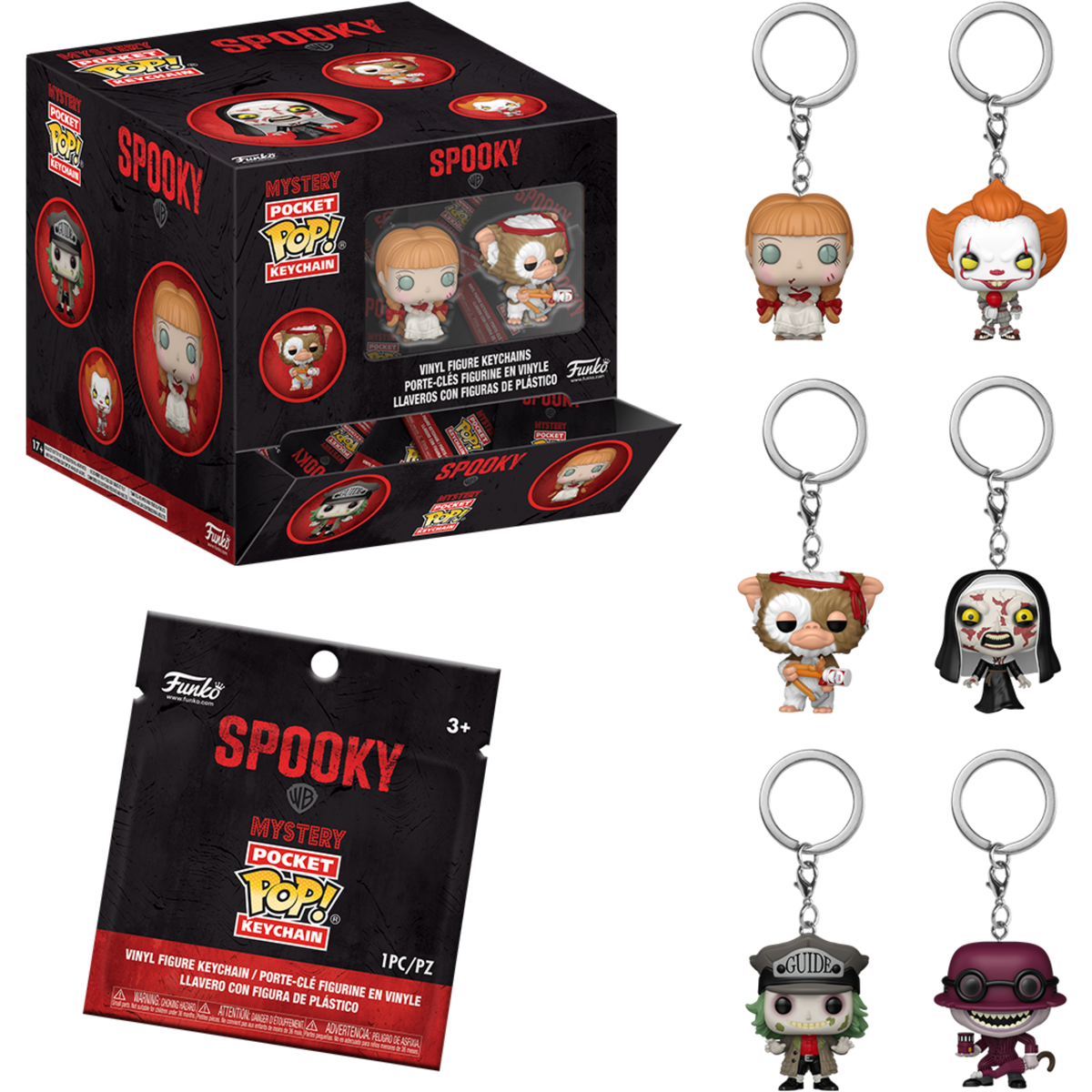 Funko Pop! Keychain: Spooky Warner Bros. (Mystery)