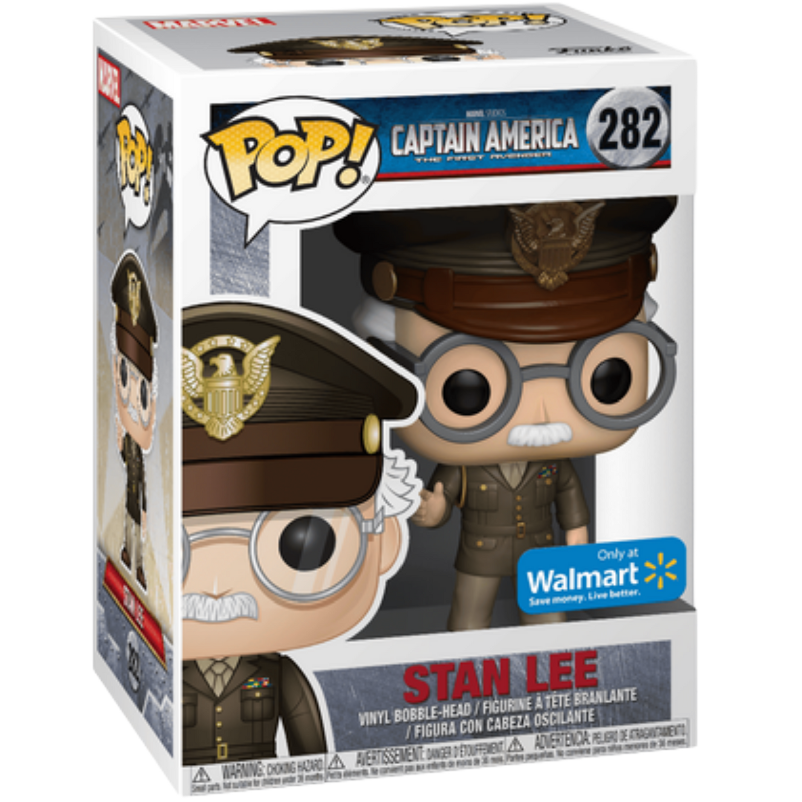 Funko Pop! Movies: Captain America The First Avenger - Stan Lee #282