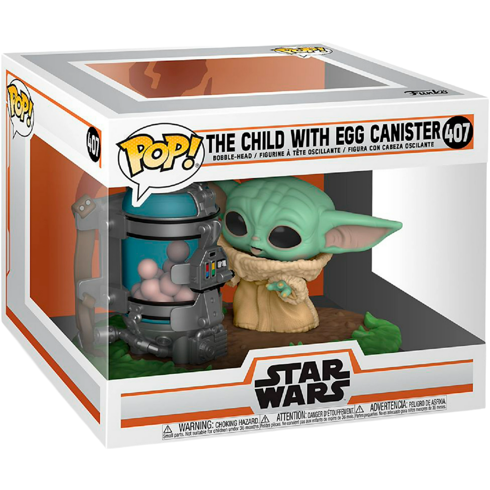 Funko Pop! Moment: Star Wars - The Child With Egg Canister #407