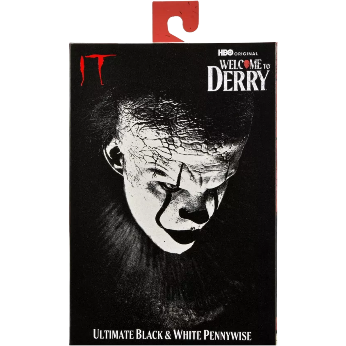 NECA Ultimate: IT Welcome To Derry - Black & White Pennywise