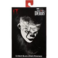 NECA Ultimate: IT Welcome To Derry - Black & White Pennywise