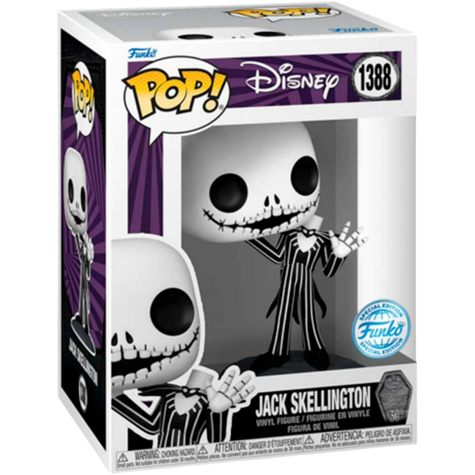 Funko Pop! Disney: The Nightmare Before Christmas - Jack Skellington #1388