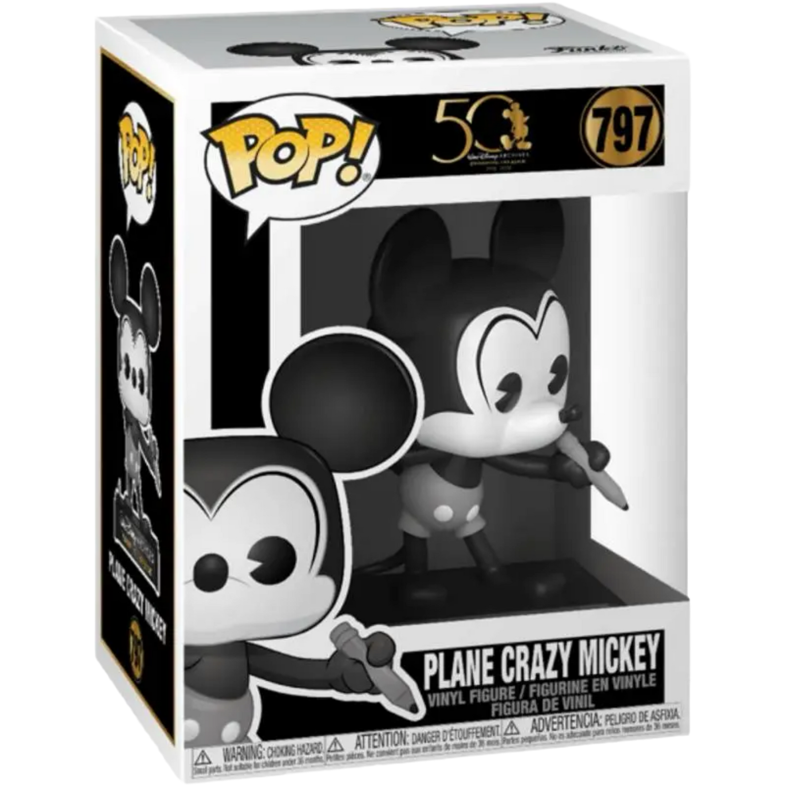 Funko Pop! Disney: Walt Disney Archives - Plane Crazy Mickey #797