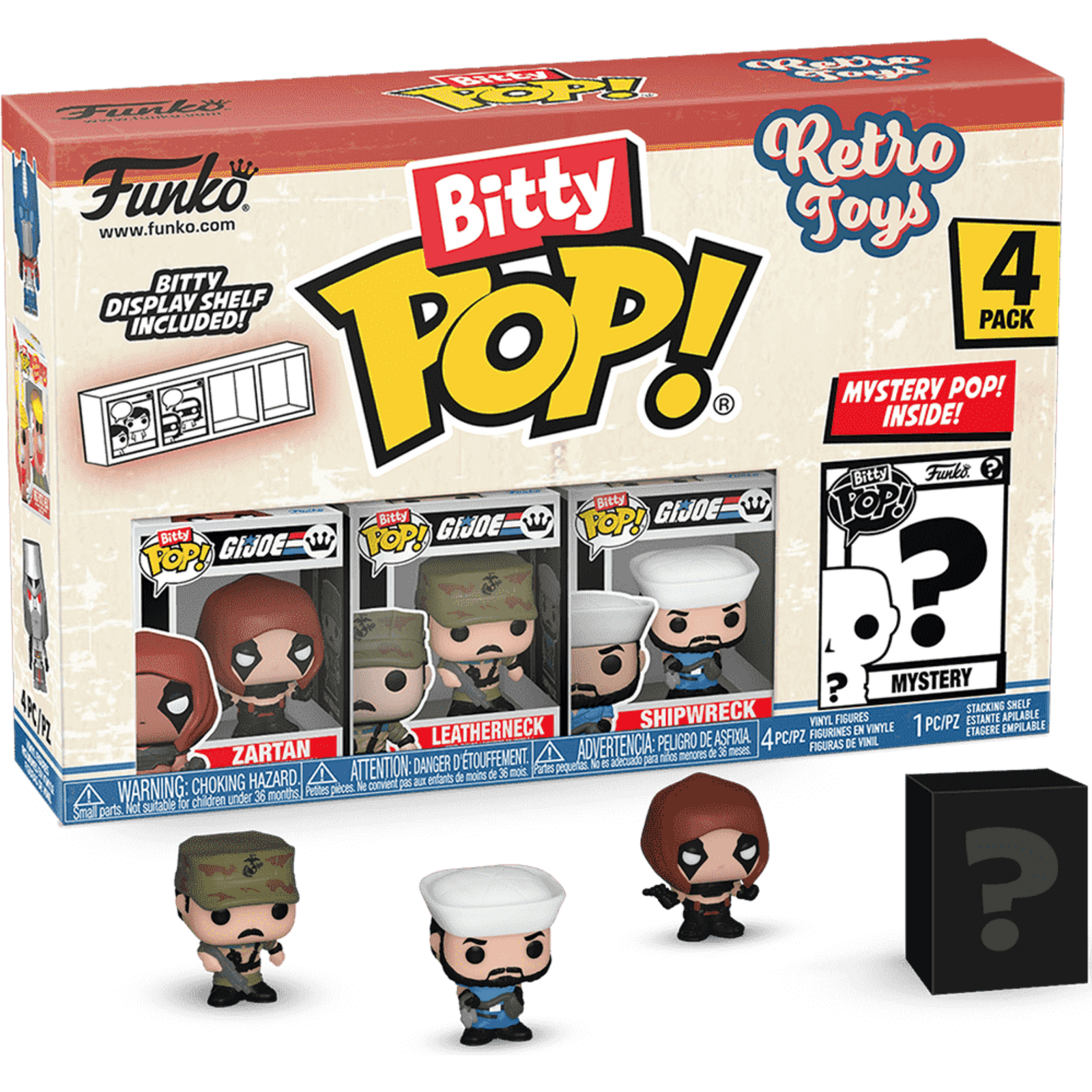 Funko Bitty Pop!: Retro Toys 4-Pack Series