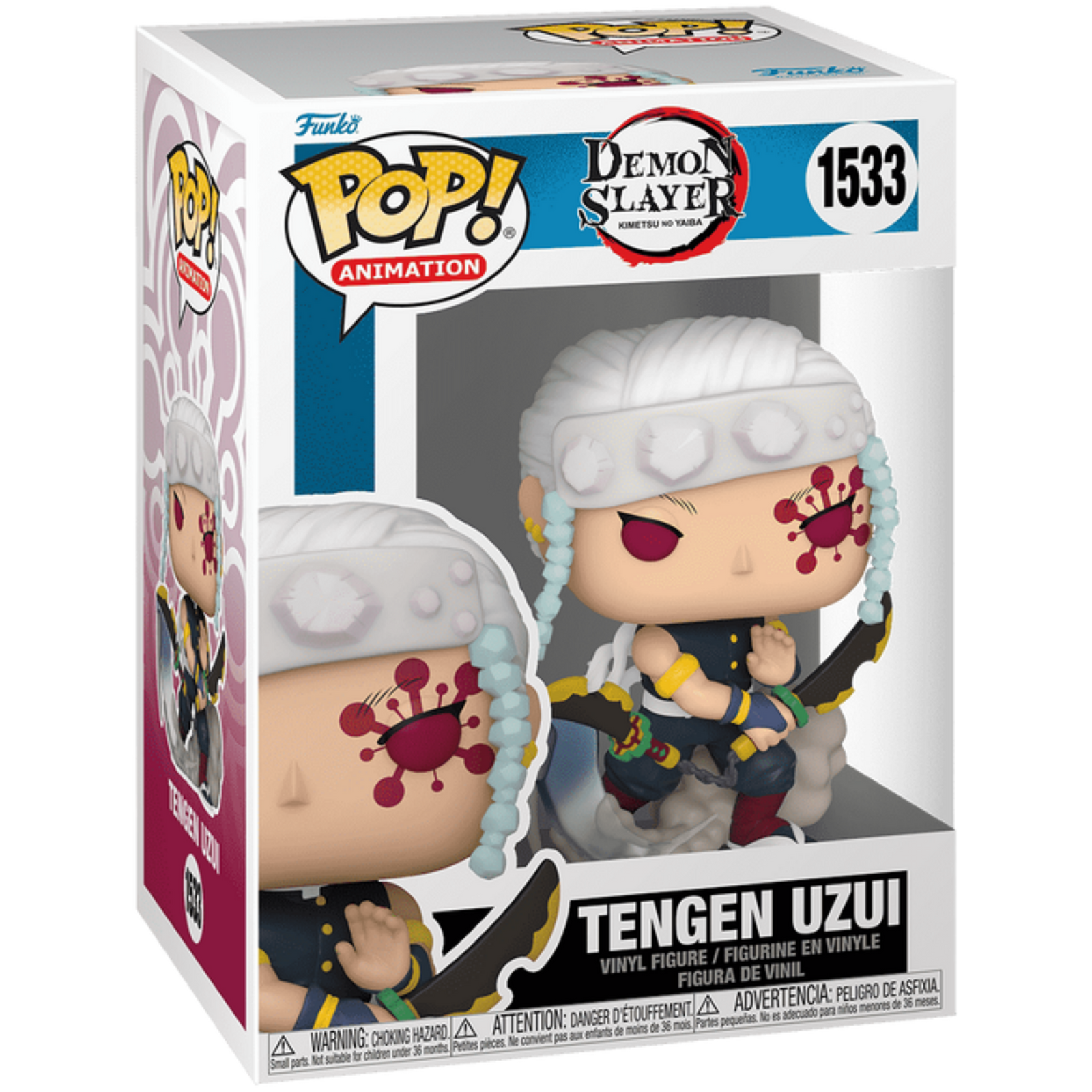 Funko Pop! Animation: Demon Slayer - Tengen Uzui With Nichirin Cleavers #1533