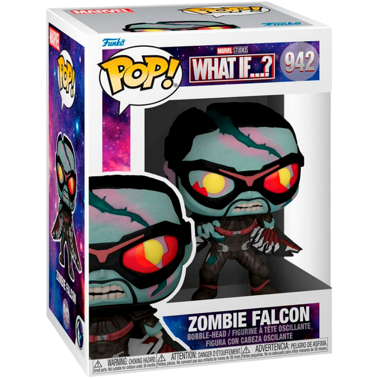 Funko Pop! TV: What If…? - Zombie Falcon #942