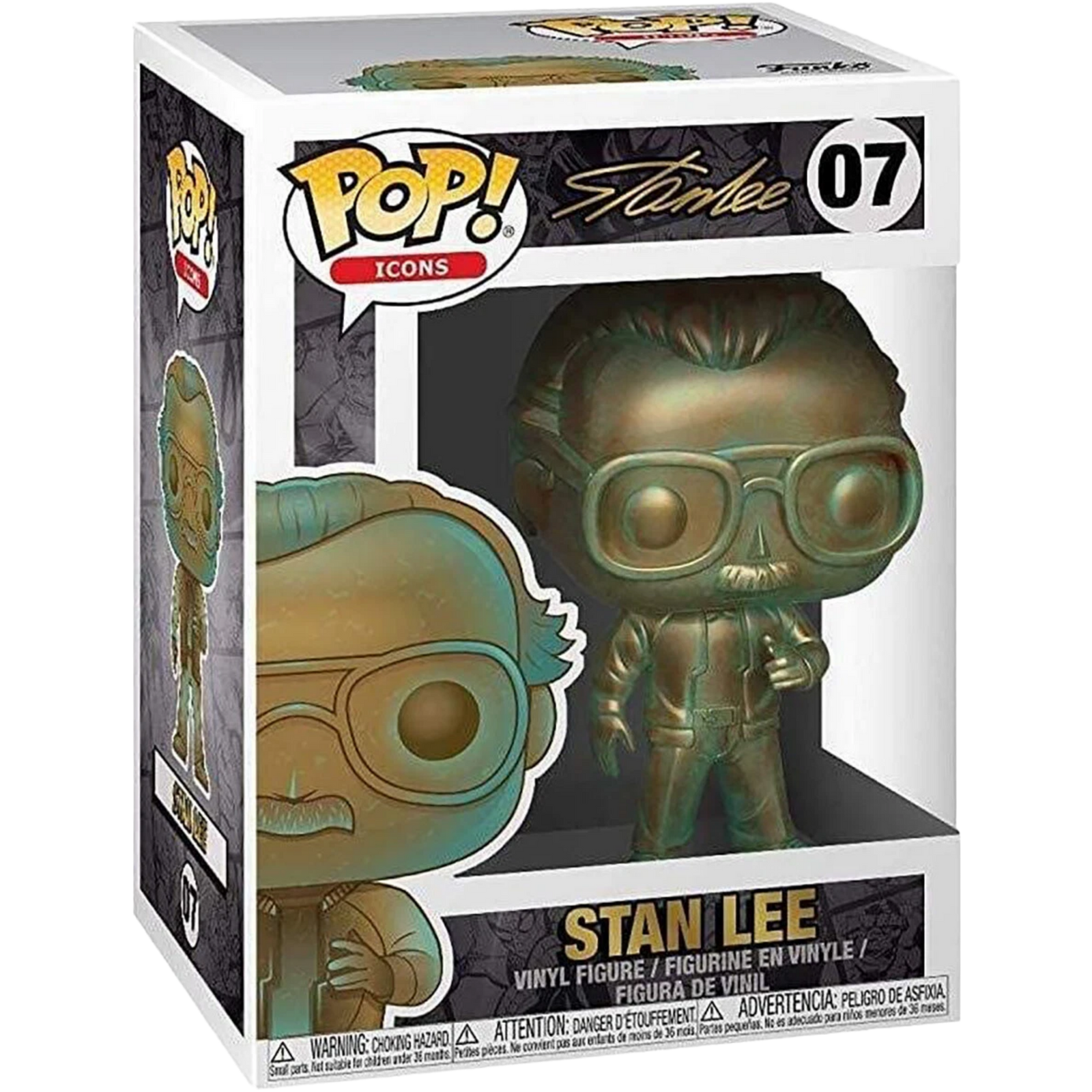 Funko Pop! Icons: Marvel - Stan Lee #07