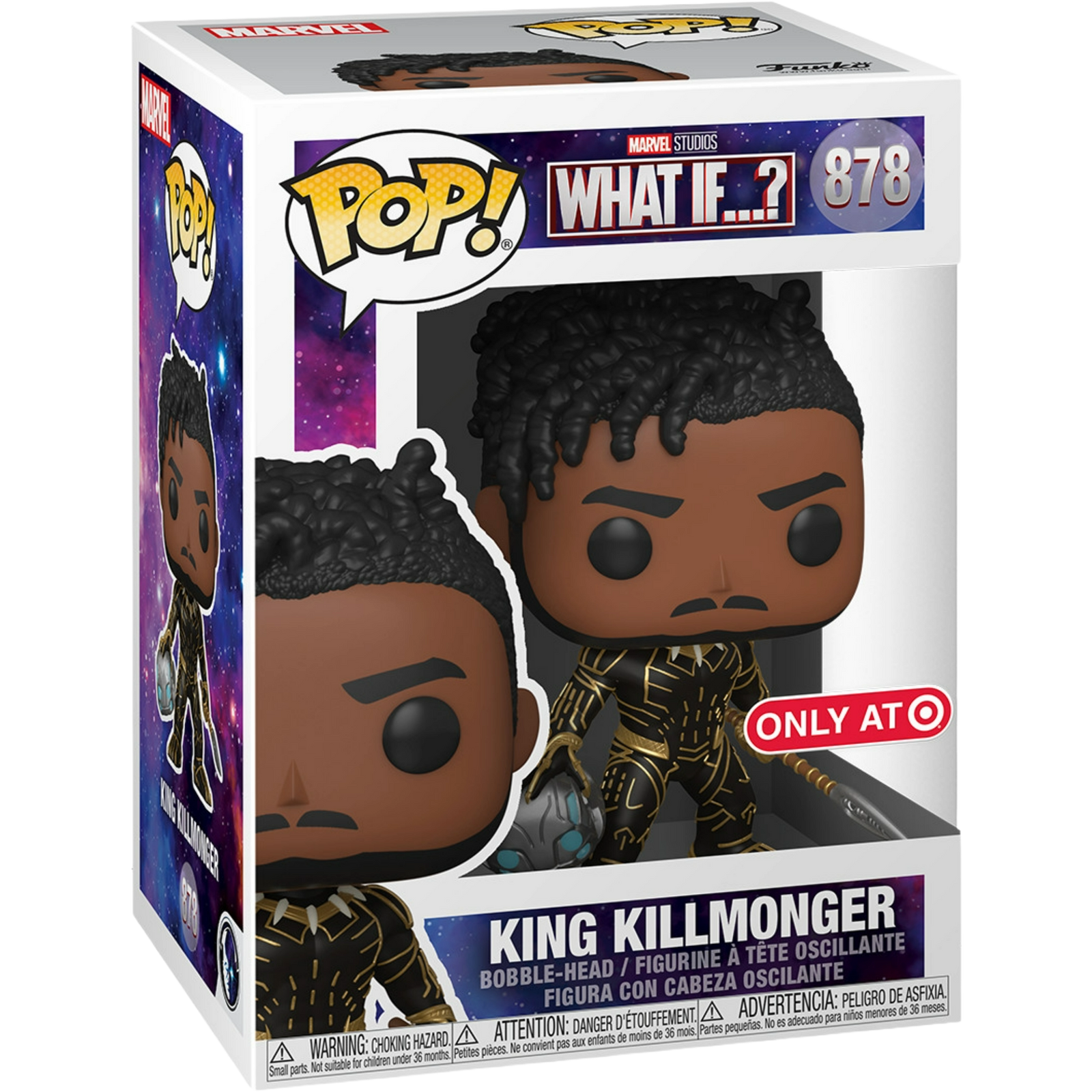 Funko Pop! TV: What If…? - King Killmonger #878