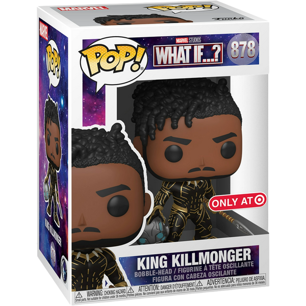 Funko Pop! TV: What If…? - King Killmonger #878