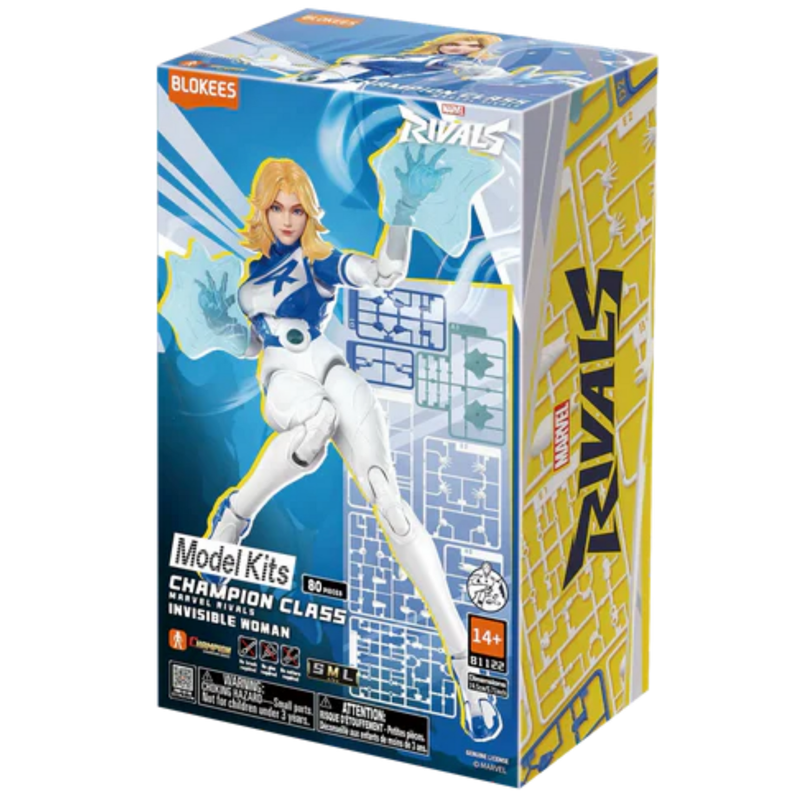 Blokees Champion Class: Marvel Rivals - Invisible Woman