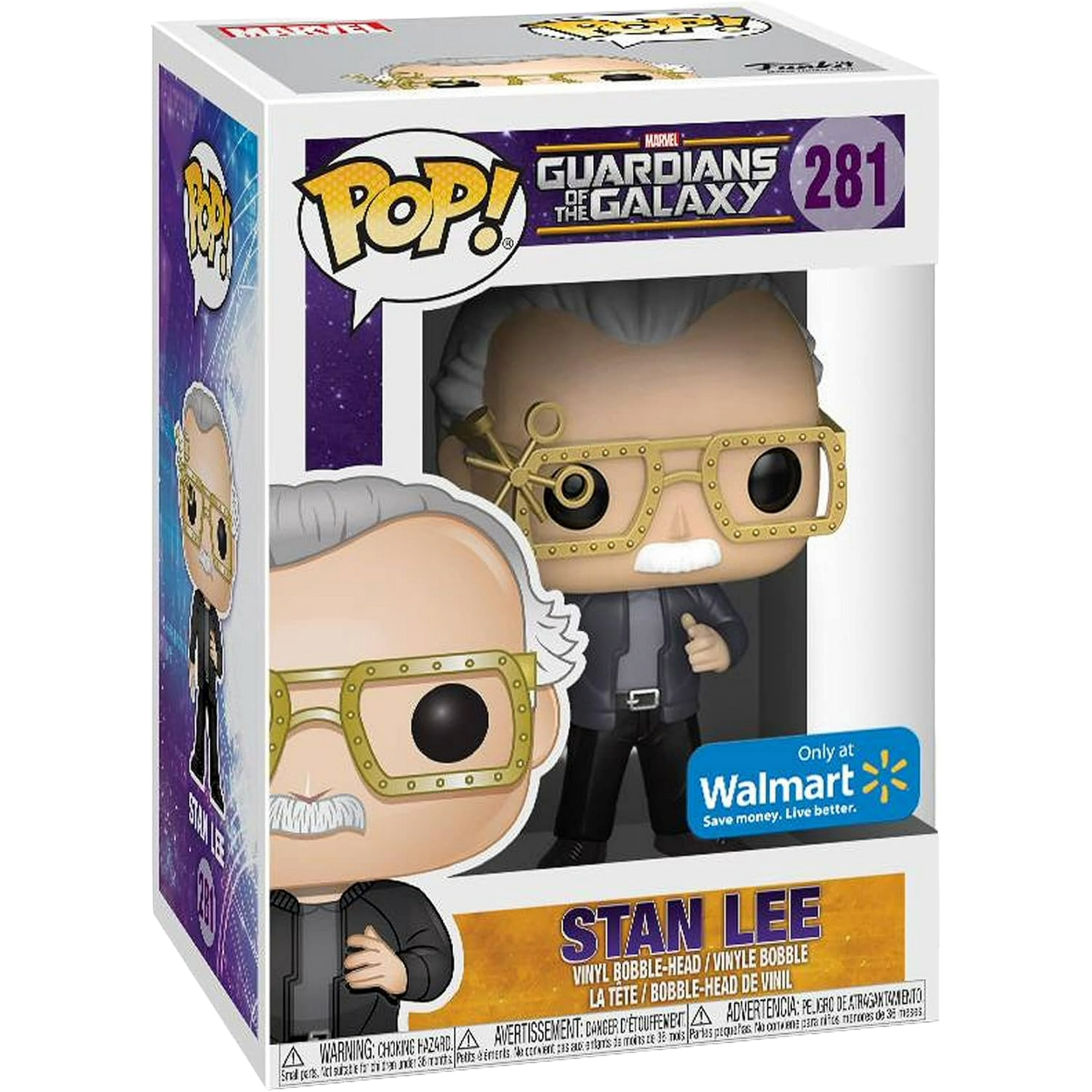 Funko Pop! Movies: Guardians Of The Galaxy - Stan Lee #281