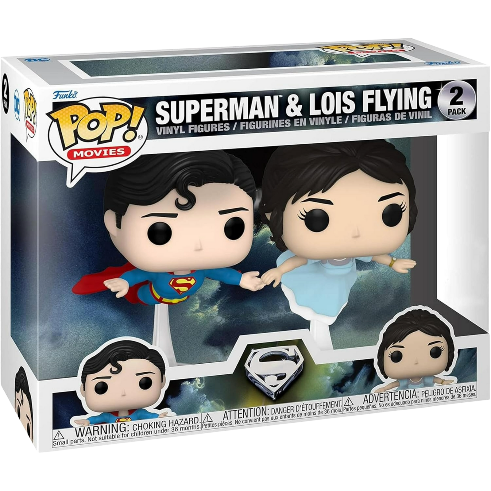 Funko Pop! Movies: Superman The Movie - Superman & Lois Flying (2-Pack)