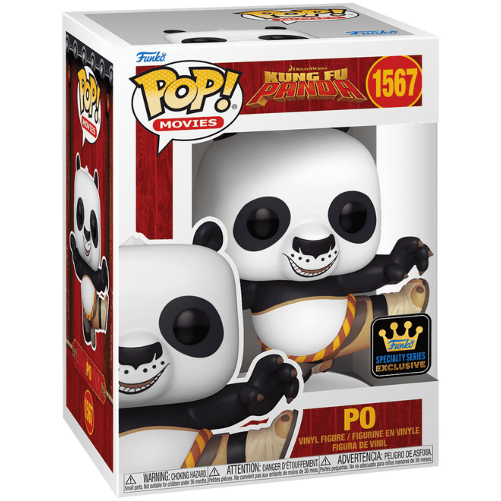 Funko Pop! Movies: Kung Fu Panda - Po #1567