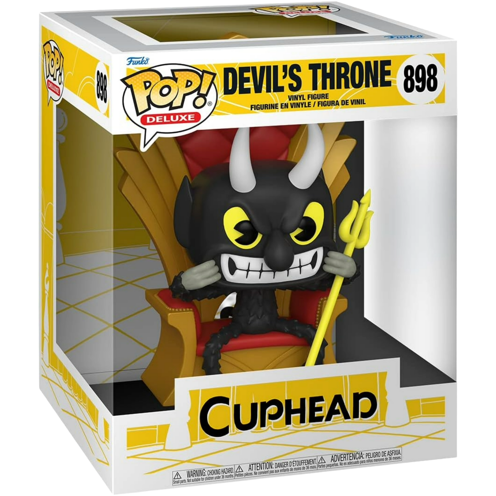 Funko Pop! Super: Cuphead - Devil’s Throne #898