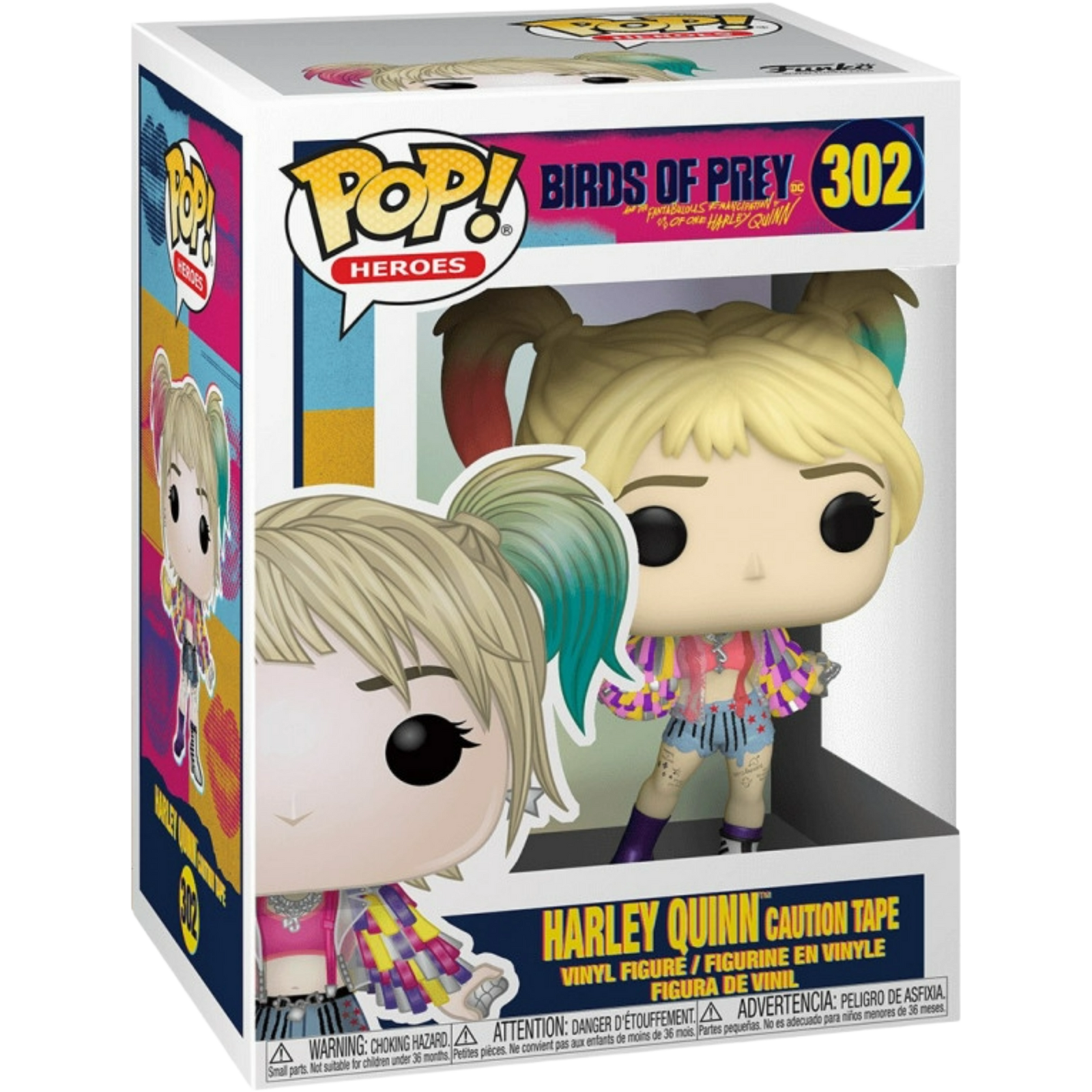 Funko Pop! Heroes: Birds Of Prey - Harley Quinn Caution Tape #302