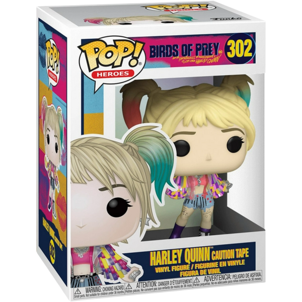 Funko Pop! Heroes: Birds Of Prey - Harley Quinn Caution Tape #302