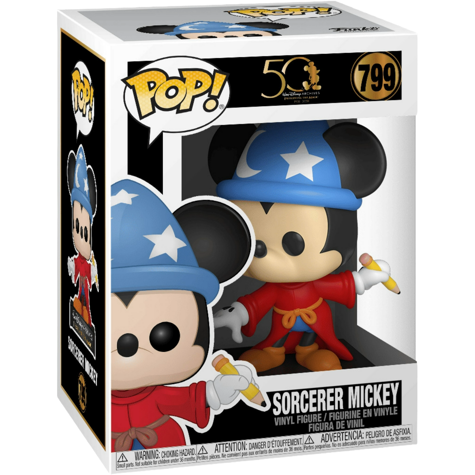 Funko Pop! Disney: Walt Disney Archives - Sorcerer Mickey #799