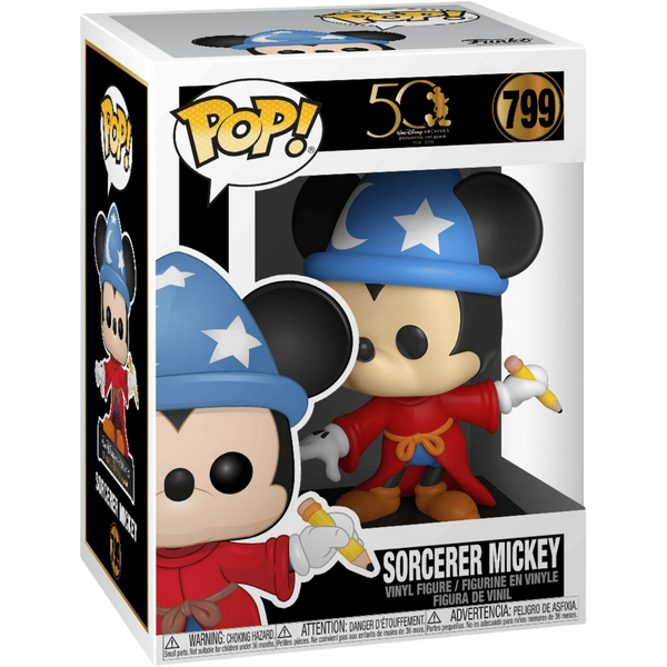 Funko Pop! Disney: Walt Disney Archives - Sorcerer Mickey #799