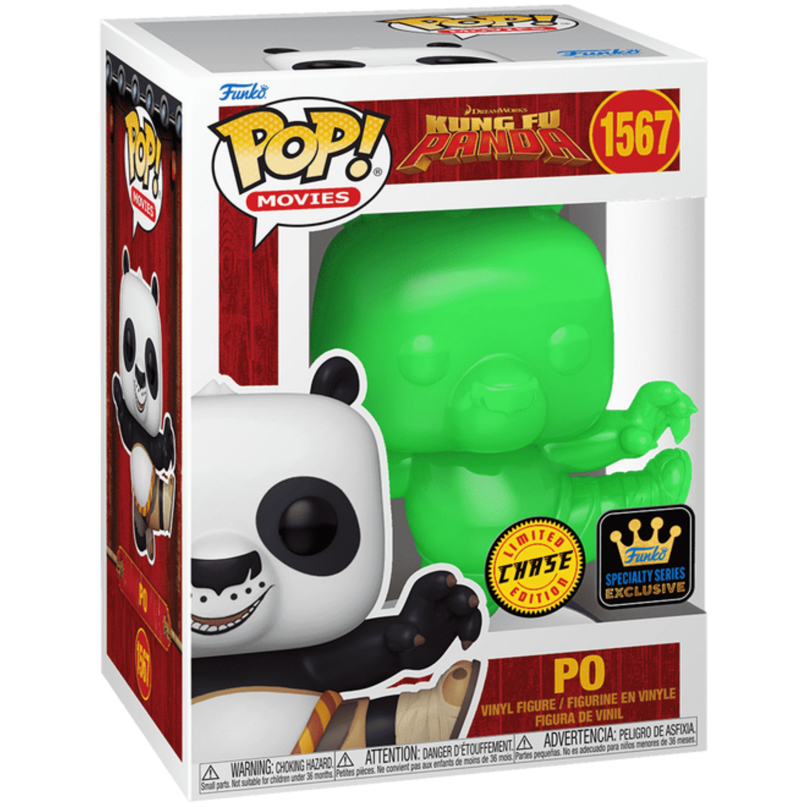 Funko Pop! Movies: Kung Fu Panda - Po #1567