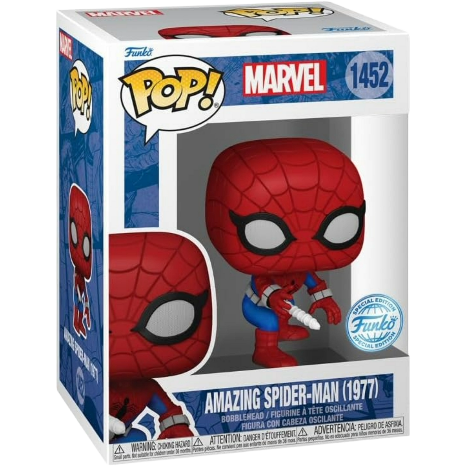 Funko Pop! Heroes: Marvel - Amazing Spider-Man (1977) #1452