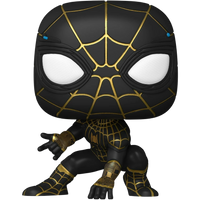 Funko Pop! Jumbo: Spider-Man No Way Home - Spider-Man (Black & Gold Suit) #921