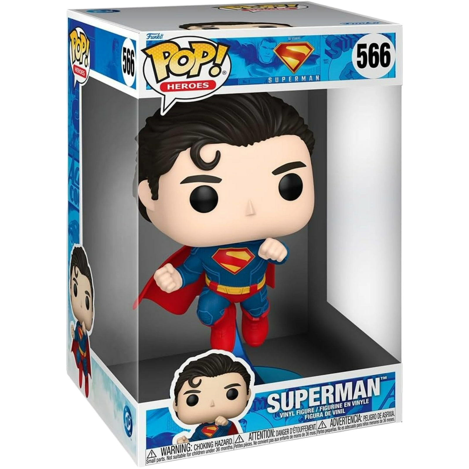 Funko Pop! Jumbo: Superman Movie - Superman #566