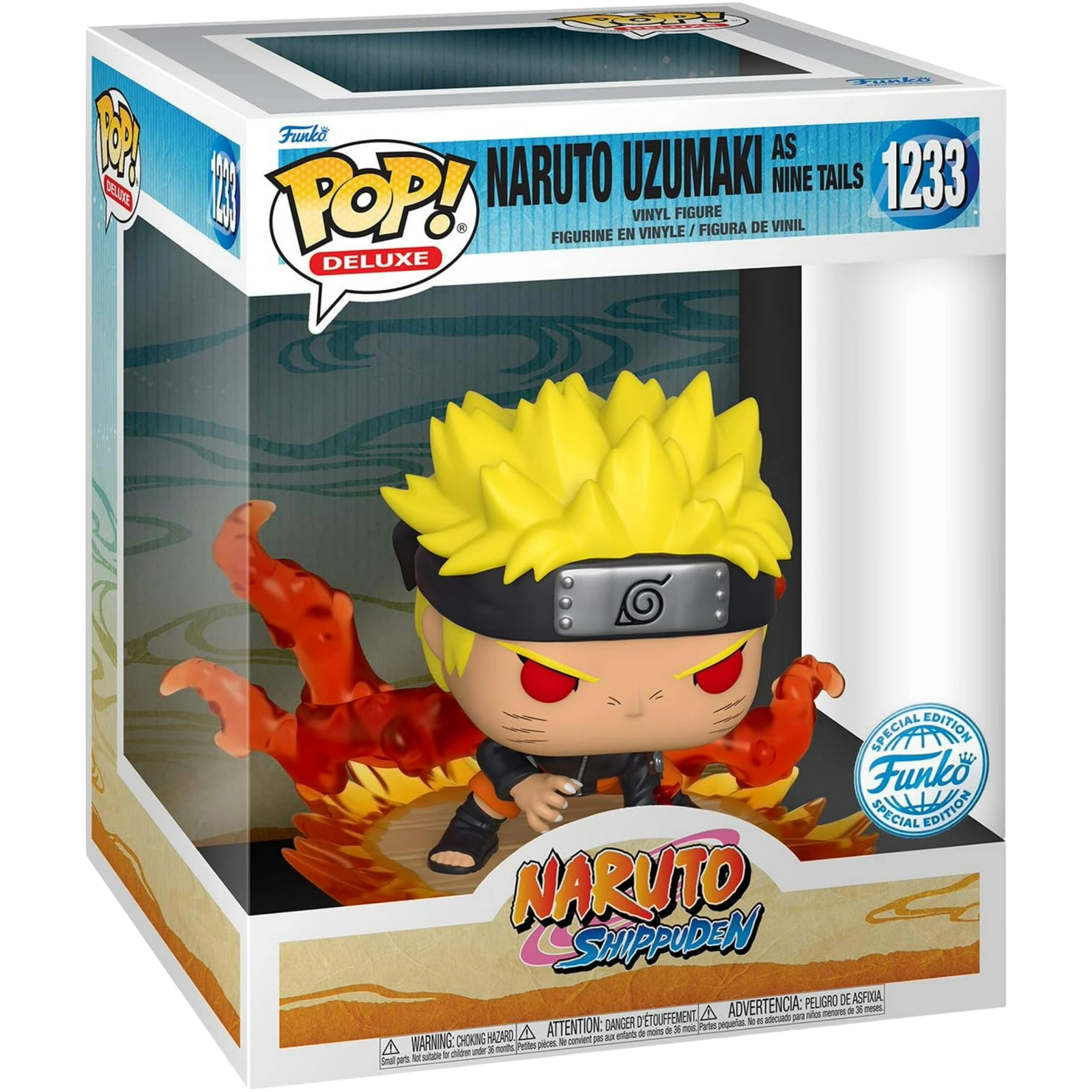 Funko Pop! Super: Naruto Shippuden - Naruto Uzumaki As Nine Tails #1233