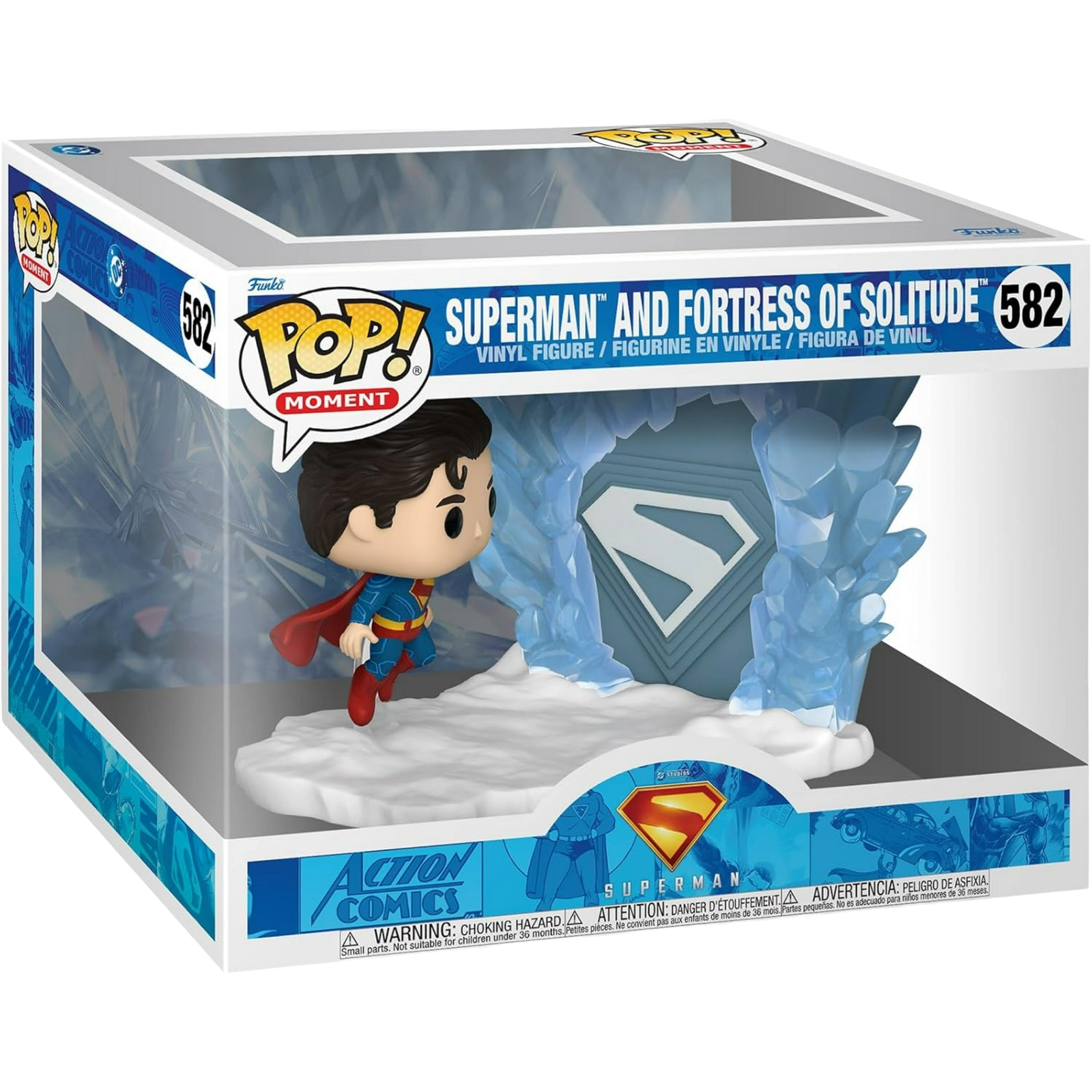 Funko Pop! Moment: Superman Movie 2025 - Superman And Fortress Of Solitude #582